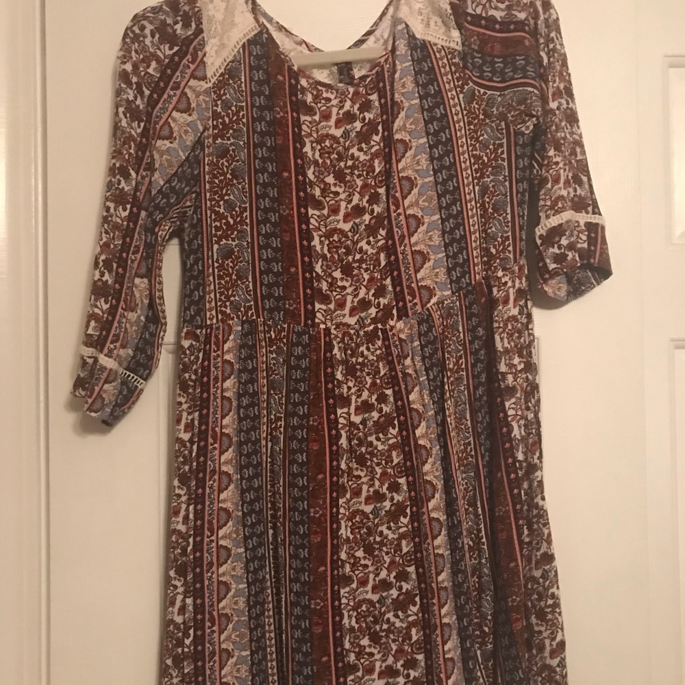 A cute dress that goes great with some booties